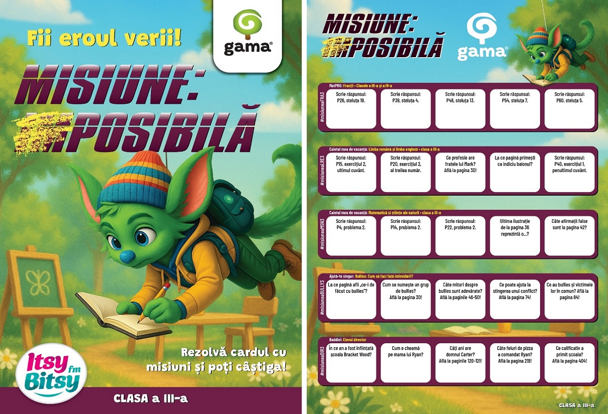 Pachet: Misiune posibila - Clasa 3