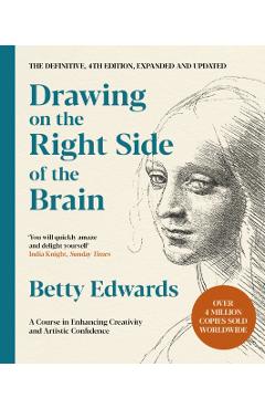 Coperta cărții 'Drawing on the Right Side of the Brain - Betty Edwards'