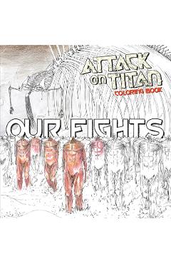Poza produsului Attack on Titan Coloring Book 2: Our Fights - Hajime Isayama