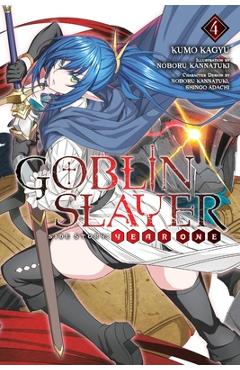 Coperta cărții 'Goblin Slayer Side Story: Year One, Vol. 4 (Light Novel) - Kumo Kagyu'