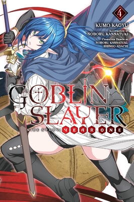 Coperta cărții 'Goblin Slayer Side Story: Year One, Vol. 4 (Light Novel) - Kumo Kagyu'