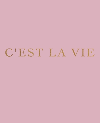C'est la vie: A decorative book for interior design styling - Ideal for small spaces - coffee tables, bookshelves and desks - Stack - Urban Decor Studio