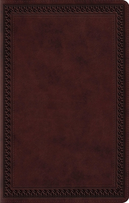 ESV Premium Gift Bible (Trutone, Mahogany, Border Design) -
