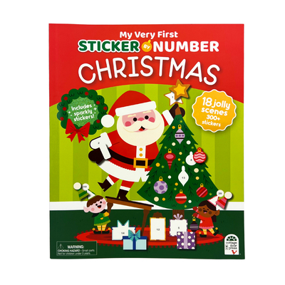 My Very First Sticker by Number Christmas -