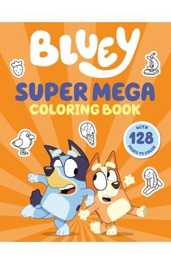Poza produsului Bluey: Super Mega Coloring Book - 