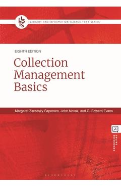 Coperta cărții 'Collection Management Basics - Margaret Zarnosky Saponaro'