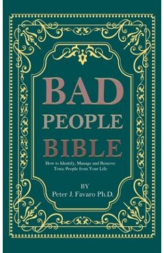 Coperta cărții 'Bad People Bible - Peter J. Favaro'