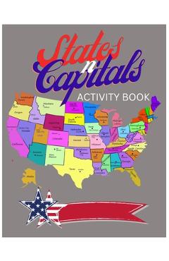 Coperta cărții 'States and Capitals Activity Book - Atl 2nd Chance'