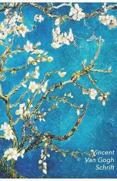 Poza produsului Vincent van Gogh Schrift: Amandelbloesem Ideaal Voor School, Studie, Recepten of Wachtwoorden Stijlvol Notitieboek voor Aantekeningen Artistiek Dagboe - Studio Landro