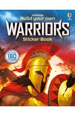 Poza produsului Build Your Own Warriors Sticker Book - Simon Tudhope