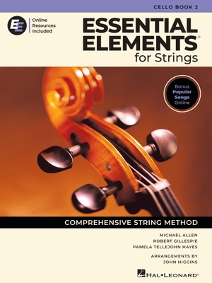 Essential Elements for Strings - Cello Book 2 with Online Resources - Robert Gillespie