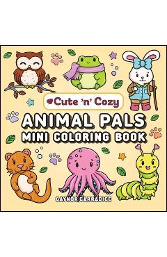 Poza produsului Animal Pals Mini Coloring Book - Gaynor Carradice