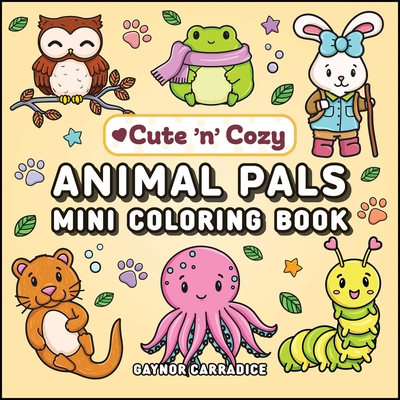 Animal Pals Mini Coloring Book - Gaynor Carradice
