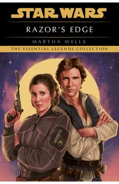 Coperta cărții 'Razor's Edge: Star Wars Legends - Martha Wells'