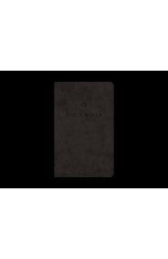 Coperta cărții 'ESV Premium Church Bible, Large Print, Red Letter (Trutone, Black) -'
