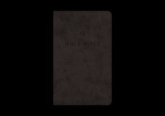 ESV Premium Church Bible, Large Print, Red Letter (Trutone, Black) - 