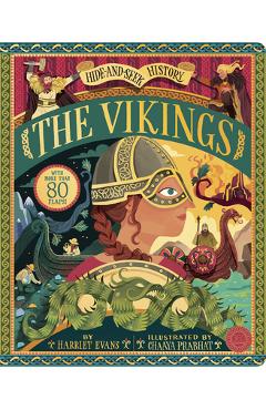 Poza produsului Hide and Seek History: The Vikings: With More Than 80 Flaps! - Harriet Evans