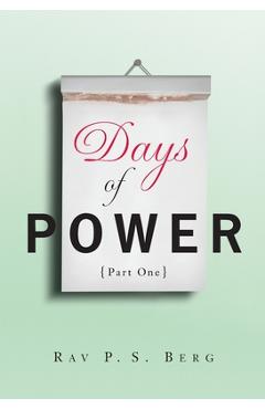 Poza produsului Days of Power: Part 1 - Rav Berg