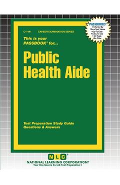Coperta cărții 'Public Health Aide -'