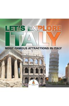 Coperta cărții 'Let's Explore Italy (Most Famous Attractions in Italy) [Booklet] -'
