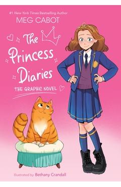 Coperta cărții 'The Princess Diaries: The Graphic Novel - Meg Cabot'