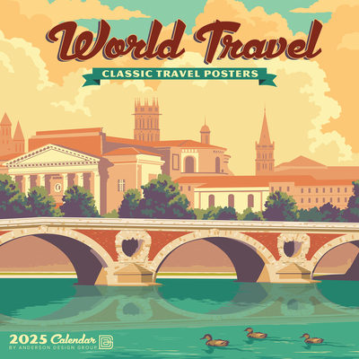 World Travel (Adg) 2026 12 X 12 Wall Calendar - 