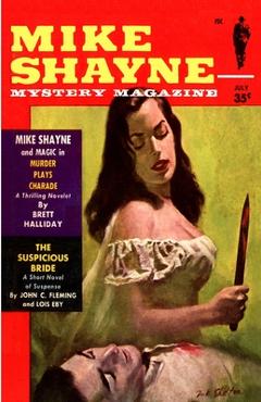 Coperta cărții 'Mike Shayne Mystery Magazine, July 1959 - Brett Halliday'