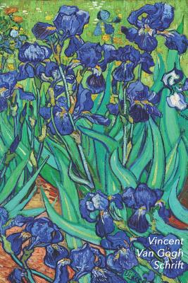 Vincent van Gogh Schrift: Irissen Artistiek Dagboek Ideaal Voor School, Studie, Recepten of Wachtwoorden Stijlvol Notitieboek voor Aantekeningen - Studio Landro