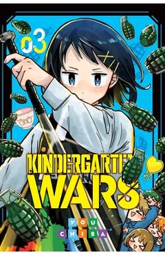Coperta cărții 'Kindergarten Wars, Vol. 3 - You Chiba'