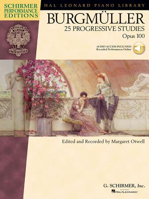 Burgmuller - 25 Progressive Studies, Opus 100 Book/Online Audio [With CD] - J. Friedrich Burgmuller