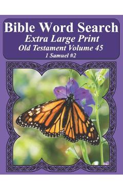 Poza produsului Bible Word Search Extra Large Print Old Testament Volume 45: 1 Samuel #2 - T. W. Pope