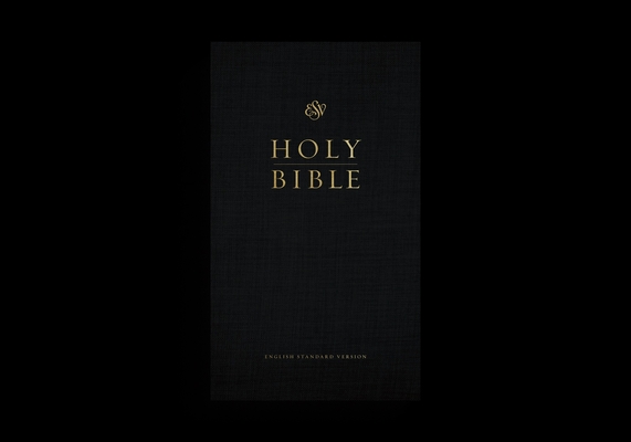 ESV Church Bible, Large Print (Hardcover, Black) -