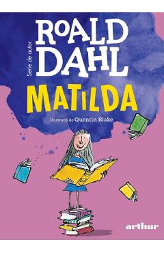 Coperta cărții 'Matilda - Roald Dahl'