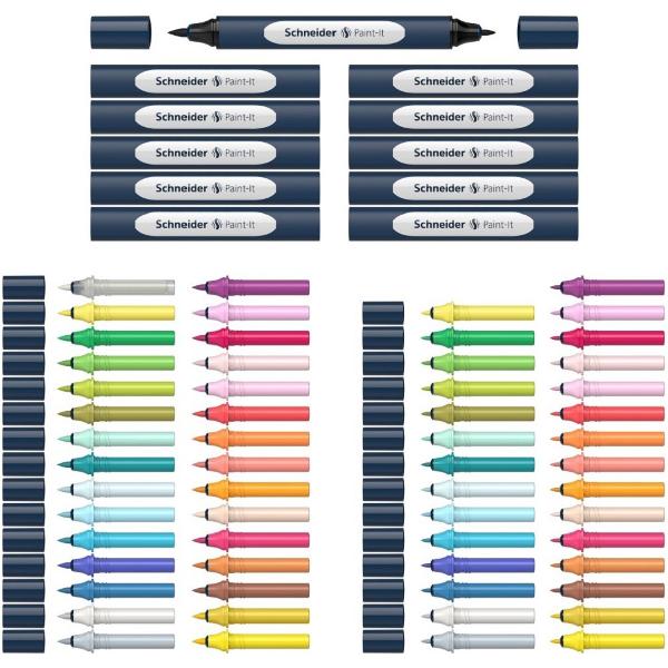 Set 72 bucati. Paint-It 040 TwinMarker