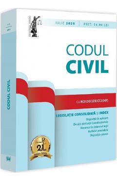 Poza produsului Codul civil Iulie 2025 - Dan Lupascu