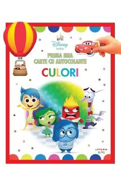 Poza produsului Prima mea carte cu autocolante. Culori