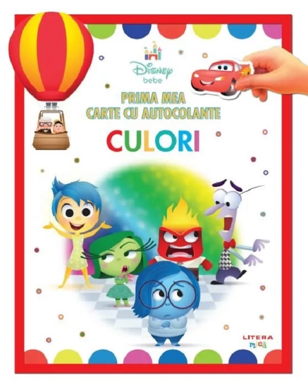 Prima mea carte cu autocolante. Culori