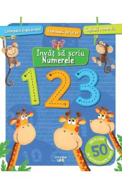 Poza produsului Invat sa scriu. Numerele
