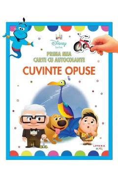 Poza produsului Prima mea carte cu autocolante. Cuvinte opuse