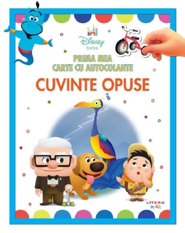 Prima mea carte cu autocolante. Cuvinte opuse