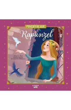 Coperta cărții 'Rapunzel. Povești de Aur - Frații Grimm'