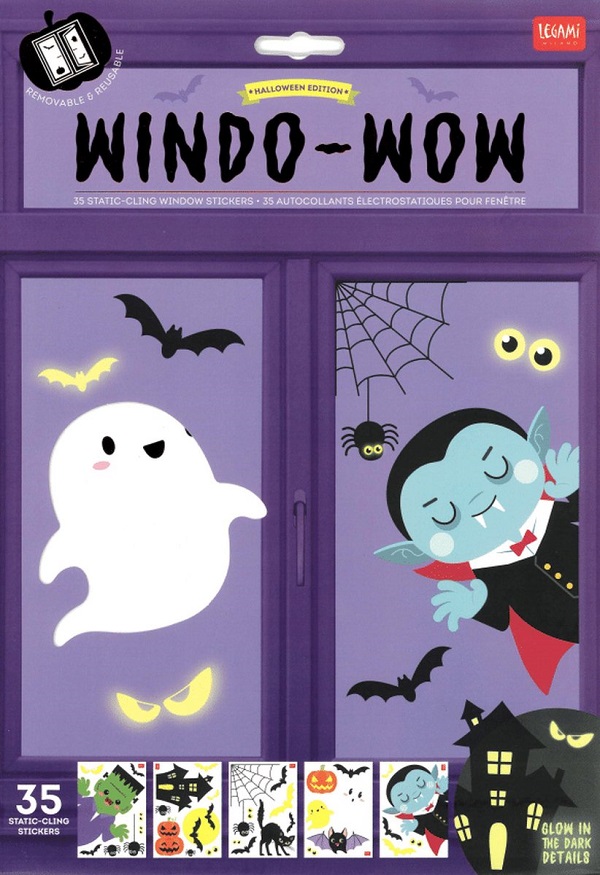 Set 35 stickere pentru geam. Halloween