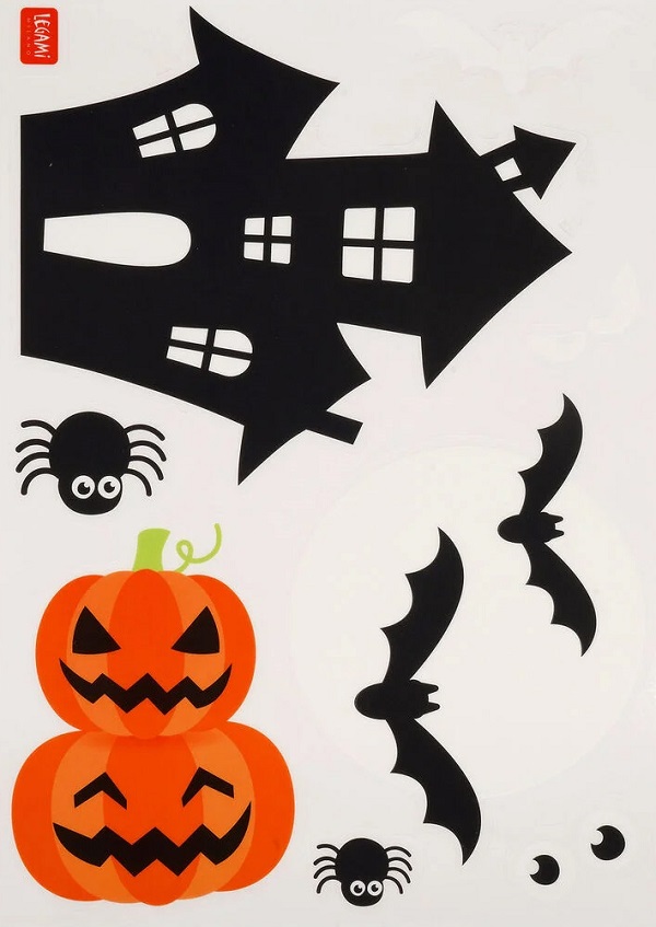 Set 35 stickere pentru geam. Halloween
