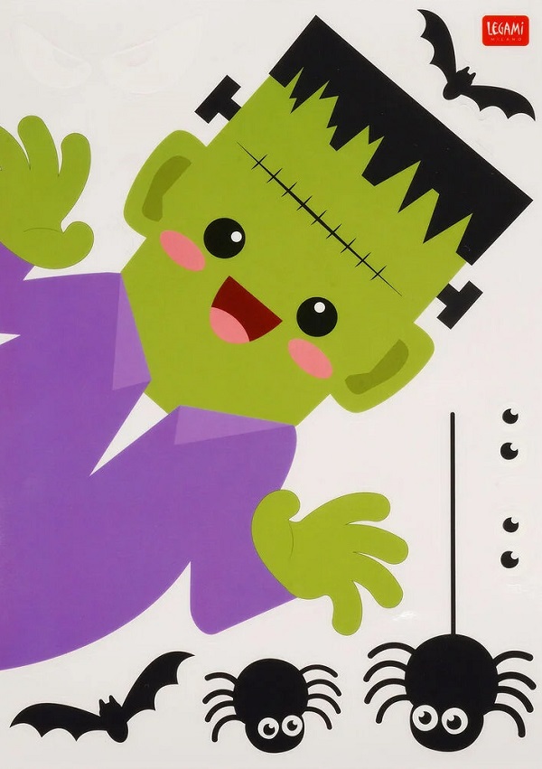 Set 35 stickere pentru geam. Halloween