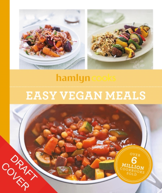 Coperta cărții 'Hamlyn Cooks: Easy Vegan Meals -'