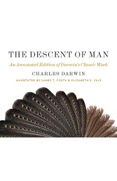 Coperta cărții 'Descent of Man - Charles Darwin'