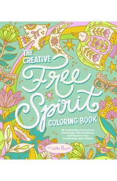 Coperta cărții 'Creative Free Spirit Coloring Book - Mara Beyer'