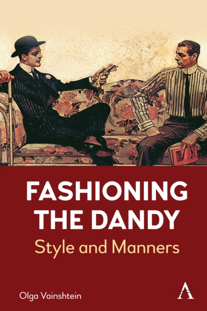 Coperta cărții 'Fashioning the Dandy - Olga Vainshtein'