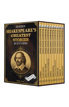 Coperta cărții 'Collection of Shakespeare's Greatest Stories For Children -'