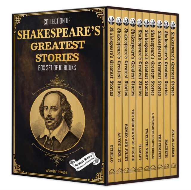 Coperta cărții 'Collection of Shakespeare's Greatest Stories For Children -'